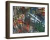 Empty Plastic Bottles in a Recycling Container-Eitan Simanor-Framed Photographic Print