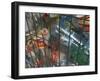 Empty Plastic Bottles in a Recycling Container-Eitan Simanor-Framed Photographic Print