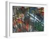 Empty Plastic Bottles in a Recycling Container-Eitan Simanor-Framed Photographic Print