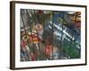 Empty Plastic Bottles in a Recycling Container-Eitan Simanor-Framed Photographic Print