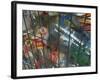 Empty Plastic Bottles in a Recycling Container-Eitan Simanor-Framed Photographic Print