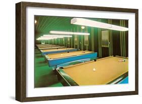 Empty Pool Parlor, Retro-null-Framed Art Print
