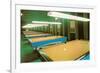 Empty Pool Parlor, Retro-null-Framed Premium Giclee Print