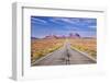 Empty Road, Highway 163, Monument Valley, Utah, United States of America, North America-Neale Clark-Framed Photographic Print