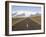 Empty Road Leading Towards Fjallsjokull Glacier Near Jokulsarlon, Iceland, Polar Regions-Gavin Hellier-Framed Photographic Print