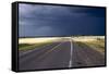 Empty Road, Patagonia, Argentina-Peter Groenendijk-Framed Stretched Canvas