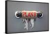 Empty Roll Of Toilet Paper With The Phrase Plan B, Concept For Alternative Planning-Flynt-Framed Stretched Canvas