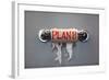 Empty Roll Of Toilet Paper With The Phrase Plan B, Concept For Alternative Planning-Flynt-Framed Art Print