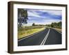 Empty Rural Road Winds through South Australia Countryside-Jon Hicks-Framed Photographic Print