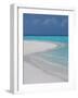 Empty Sandy Beach, Maldives, Indian Ocean-Papadopoulos Sakis-Framed Photographic Print