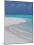 Empty Sandy Beach, Maldives, Indian Ocean-Papadopoulos Sakis-Mounted Photographic Print