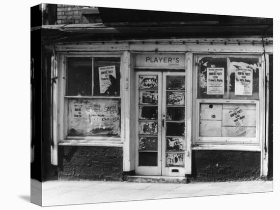 Empty Shop Front-null-Stretched Canvas