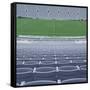 Empty Soccer Field-David Madison-Framed Stretched Canvas