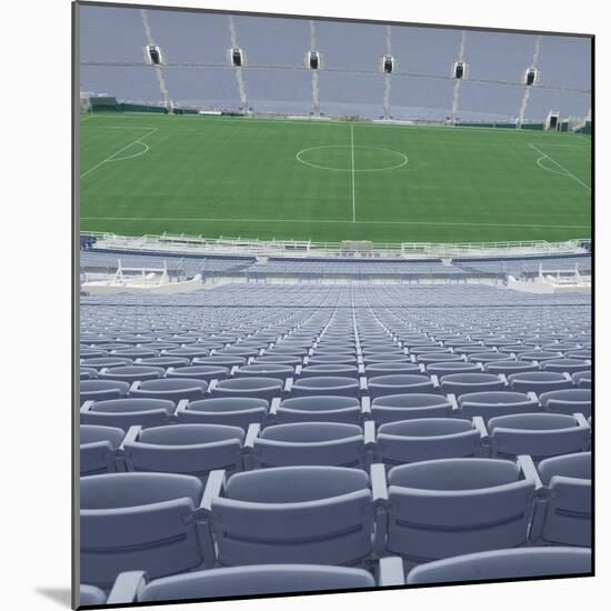 Empty Soccer Field-David Madison-Mounted Photographic Print