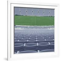 Empty Soccer Field-David Madison-Framed Photographic Print