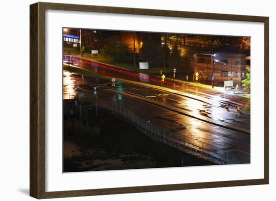 Empty Street-AVR-Framed Photographic Print