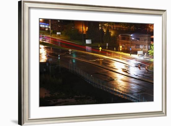 Empty Street-AVR-Framed Photographic Print