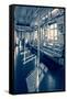 Empty Subway Car NYC-null-Framed Stretched Canvas