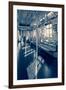 Empty Subway Car NYC-null-Framed Photo