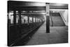 Empty Subway Station at 181st Street-null-Stretched Canvas