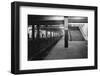 Empty Subway Station at 181st Street-null-Framed Photographic Print