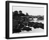 Empty Thames Punts-null-Framed Photographic Print