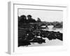 Empty Thames Punts-null-Framed Photographic Print