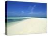 Empty Tropical Beach in the Maldive Islands, Indian Ocean-Harding Robert-Stretched Canvas