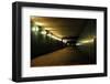 Empty Tunnel at Night-jockejansson-Framed Photographic Print