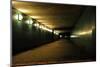 Empty Tunnel at Night-jockejansson-Mounted Photographic Print