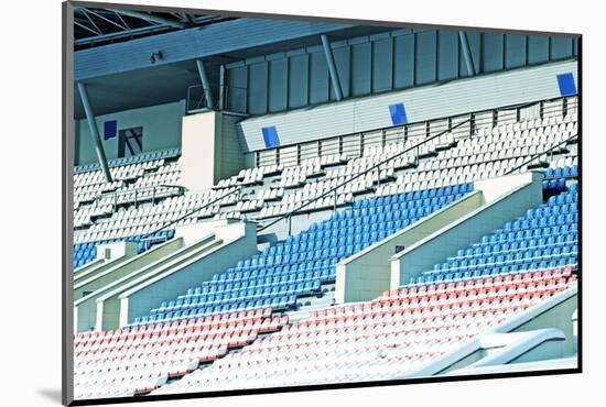 Empty Winter Tribunes-tovovan-Mounted Photographic Print