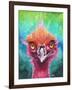 Emus Of A Feather-Elizabeth Medley-Framed Art Print