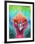 Emus Of A Feather-Elizabeth Medley-Framed Art Print