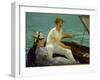 En Bateau - In a boat,1874 Canvas,92.2 x 130,2cm.-Edouard Manet-Framed Giclee Print