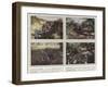 En Face De La Voevre, Caisson De 75, Mitrailleurs, Tranchees Sous Bois-Jules Gervais-Courtellemont-Framed Premium Photographic Print