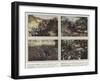 En Face De La Voevre, Caisson De 75, Mitrailleurs, Tranchees Sous Bois-Jules Gervais-Courtellemont-Framed Premium Photographic Print