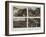 En Face De La Voevre, Caisson De 75, Mitrailleurs, Tranchees Sous Bois-Jules Gervais-Courtellemont-Framed Photographic Print