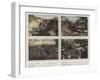 En Face De La Voevre, Caisson De 75, Mitrailleurs, Tranchees Sous Bois-Jules Gervais-Courtellemont-Framed Photographic Print