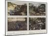 En Face De La Voevre, Caisson De 75, Mitrailleurs, Tranchees Sous Bois-Jules Gervais-Courtellemont-Mounted Photographic Print