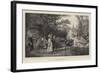 En Fete, Normandy-William John Hennessy-Framed Giclee Print