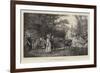 En Fete, Normandy-William John Hennessy-Framed Giclee Print