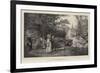 En Fete, Normandy-William John Hennessy-Framed Giclee Print