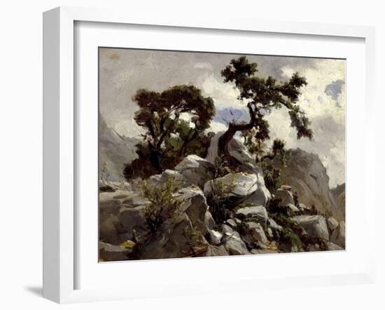 En Las Cumbres (Picos De Europa), Ca. 1874-Carlos de Haes-Framed Giclee Print