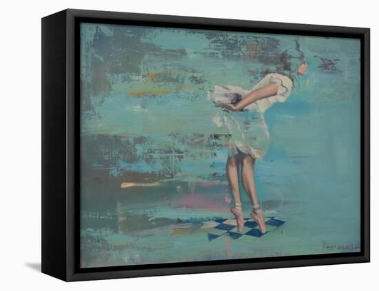 En Pointe-Peter Hawkins-Framed Stretched Canvas
