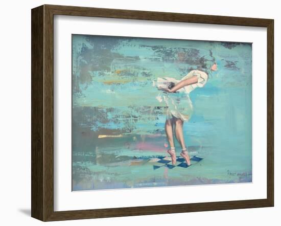 En Pointe-Peter Hawkins-Framed Giclee Print