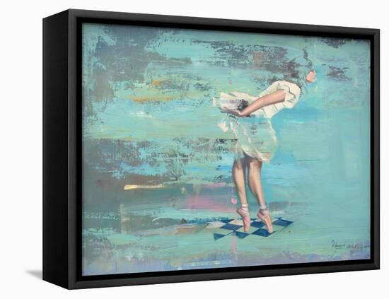 En Pointe-Peter Hawkins-Framed Stretched Canvas