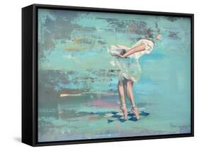 En Pointe-Peter Hawkins-Framed Stretched Canvas