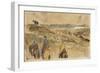 En route; Paysage entre Tanger et Meknès; mars 1832-Eugene Delacroix-Framed Giclee Print