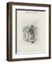 En Route Pour Versailles-Charles Albert d'Arnoux Bertall-Framed Giclee Print