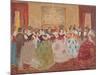 En Sociedad-Pedro Figari-Mounted Giclee Print